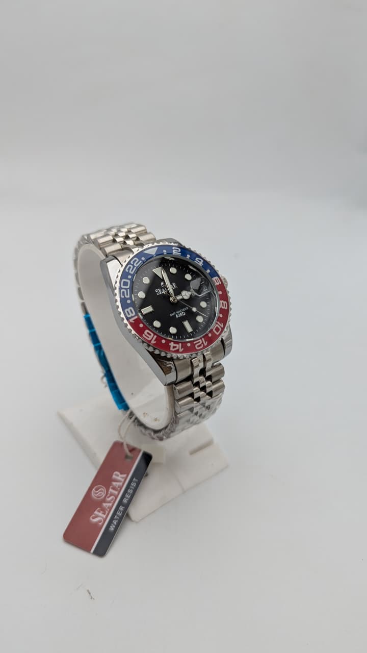 Seastar Original GMT Master Rotating Bezel Watch for Men